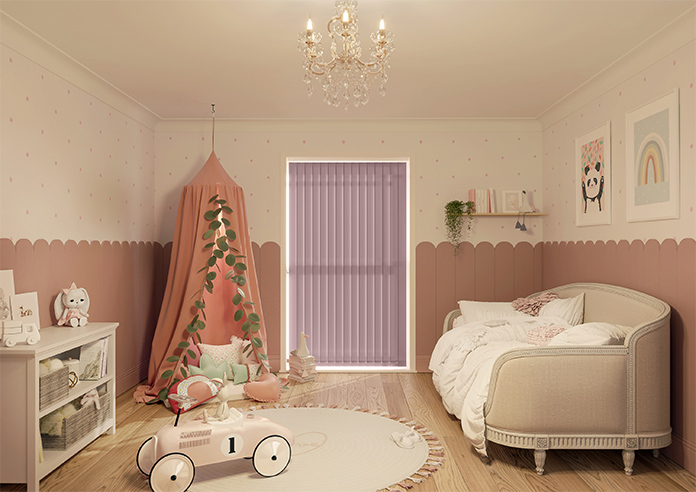 Roma, Rose Tint - Vertical Blind - Image 9